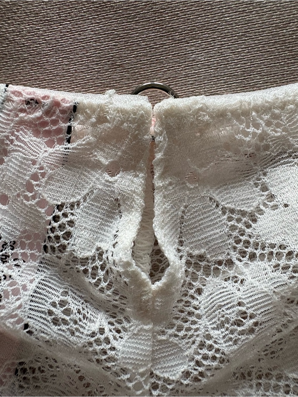 Victoria’s Secret Dream Angels White Lace Cheeky Panty (NWT) - Picture 8 of 12
